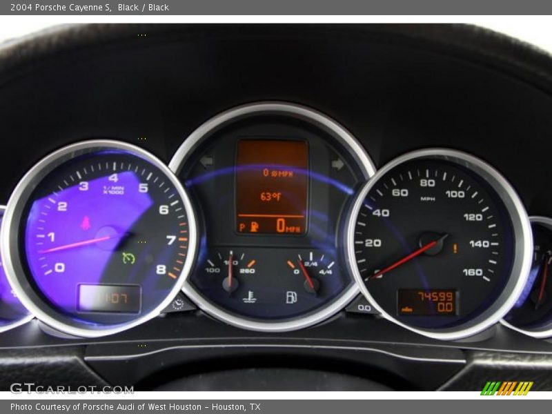 Black / Black 2004 Porsche Cayenne S
