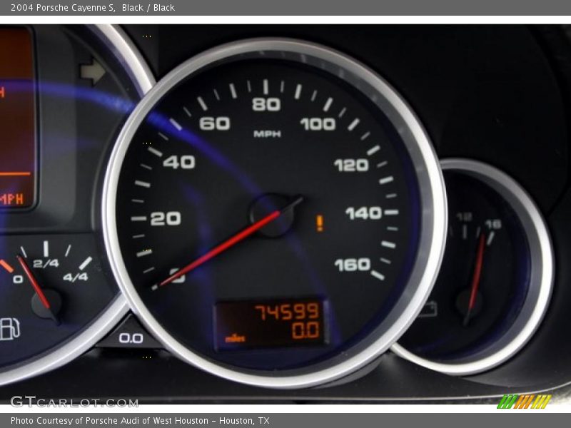 Black / Black 2004 Porsche Cayenne S