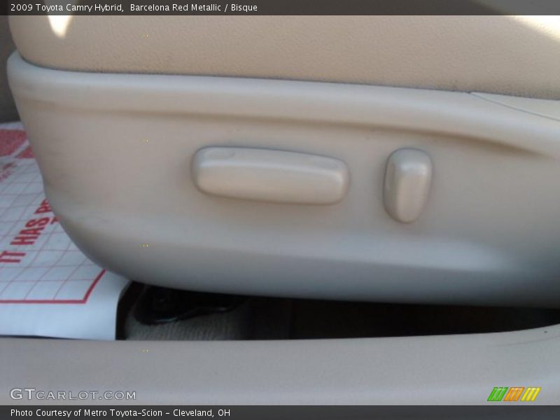 Barcelona Red Metallic / Bisque 2009 Toyota Camry Hybrid