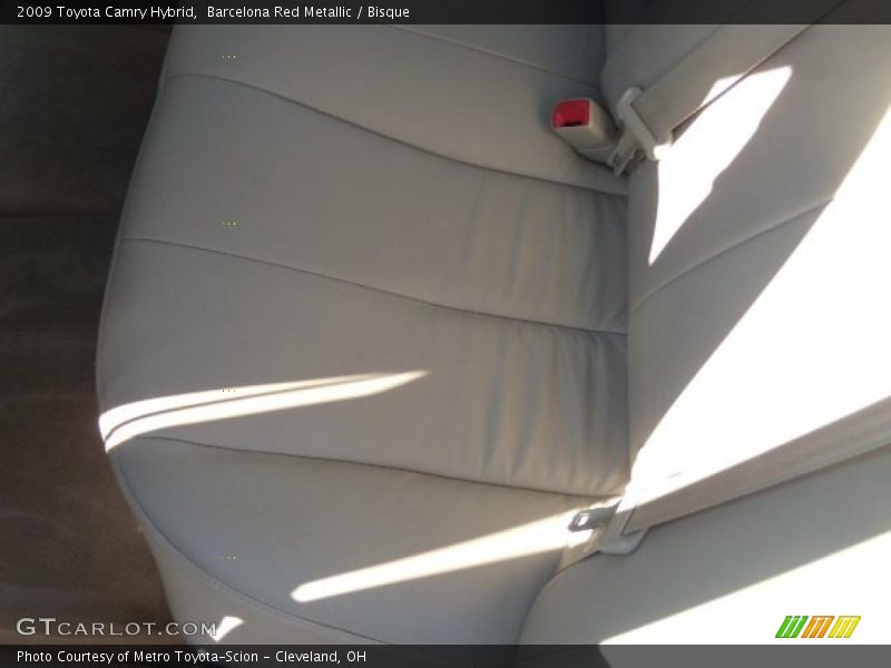 Barcelona Red Metallic / Bisque 2009 Toyota Camry Hybrid