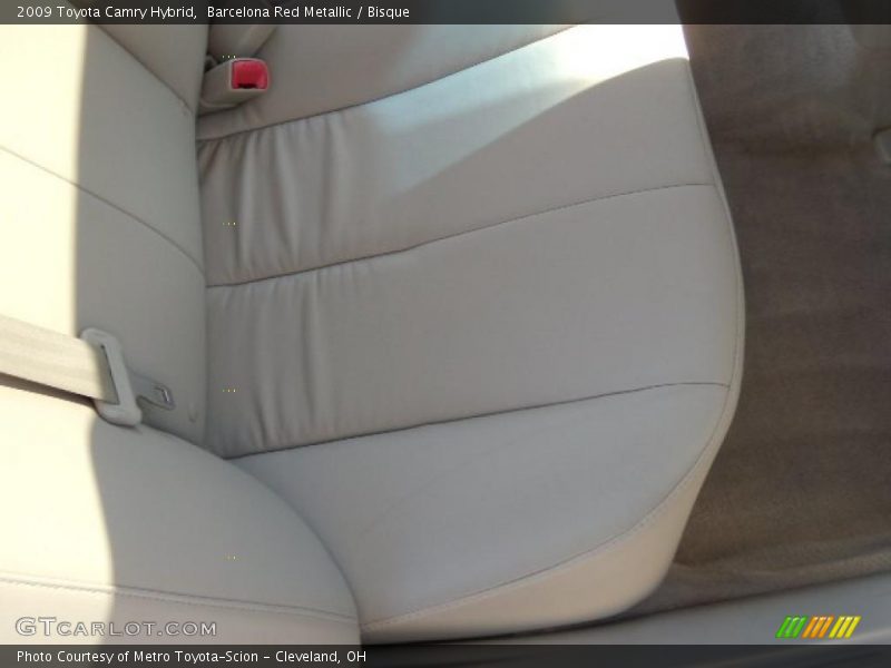 Barcelona Red Metallic / Bisque 2009 Toyota Camry Hybrid
