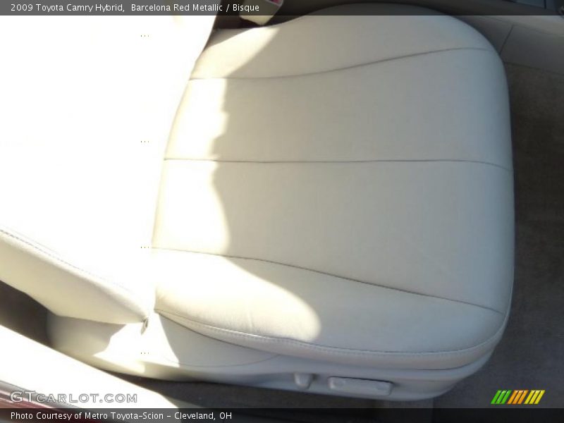 Barcelona Red Metallic / Bisque 2009 Toyota Camry Hybrid