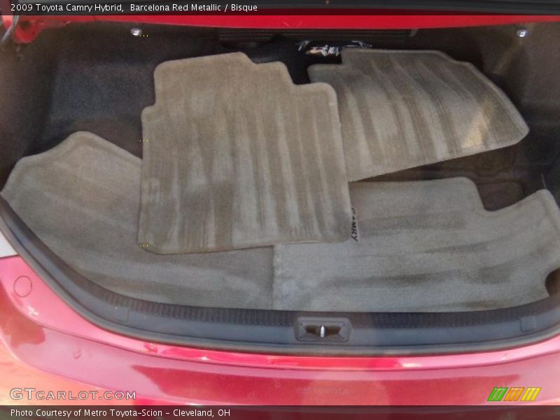 Barcelona Red Metallic / Bisque 2009 Toyota Camry Hybrid