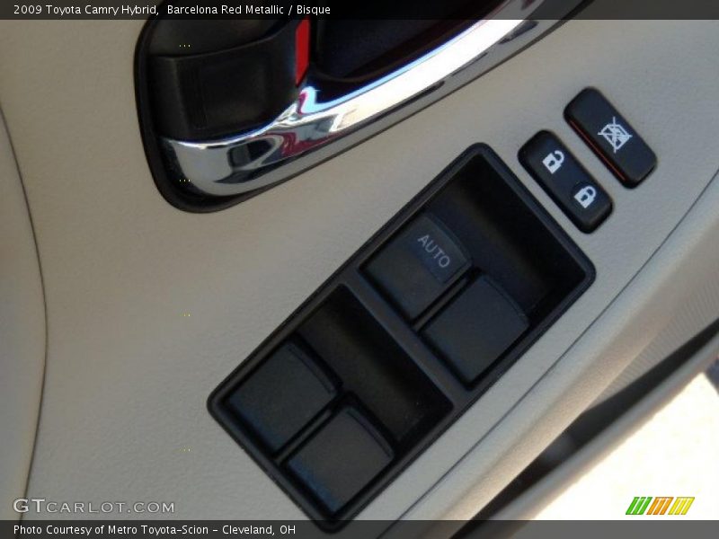 Barcelona Red Metallic / Bisque 2009 Toyota Camry Hybrid