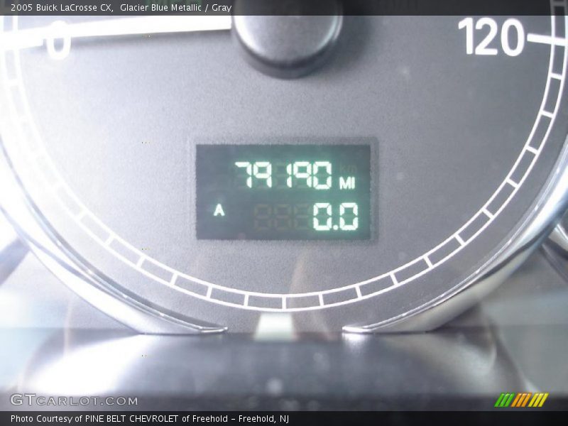 Glacier Blue Metallic / Gray 2005 Buick LaCrosse CX
