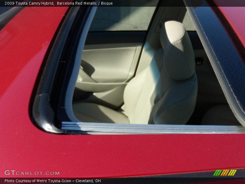 Barcelona Red Metallic / Bisque 2009 Toyota Camry Hybrid