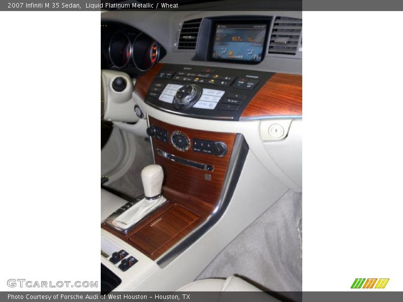 Liquid Platinum Metallic / Wheat 2007 Infiniti M 35 Sedan