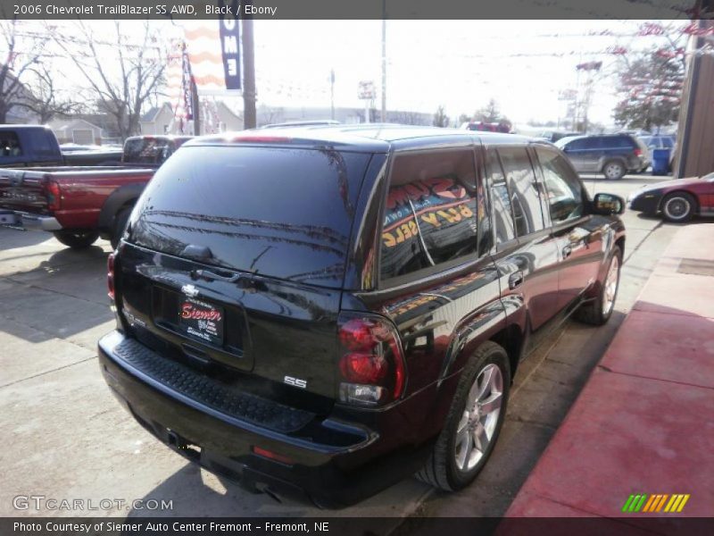 Black / Ebony 2006 Chevrolet TrailBlazer SS AWD