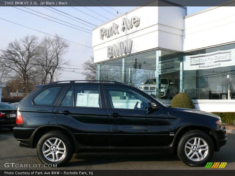 Jet Black / Black 2005 BMW X5 3.0i