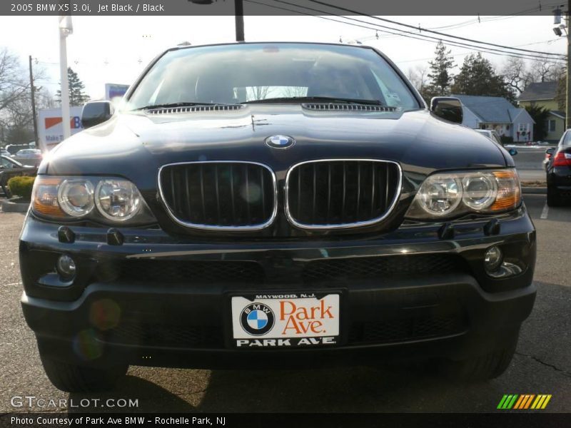 Jet Black / Black 2005 BMW X5 3.0i