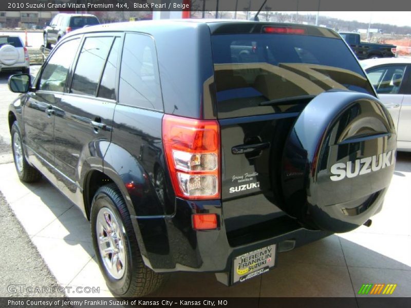 Black Pearl / Beige 2010 Suzuki Grand Vitara Premium 4x4