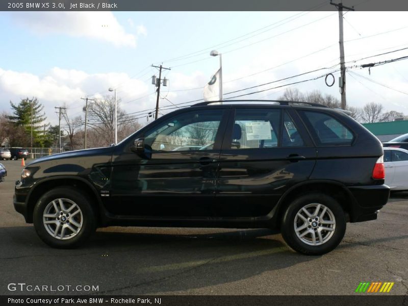 Jet Black / Black 2005 BMW X5 3.0i