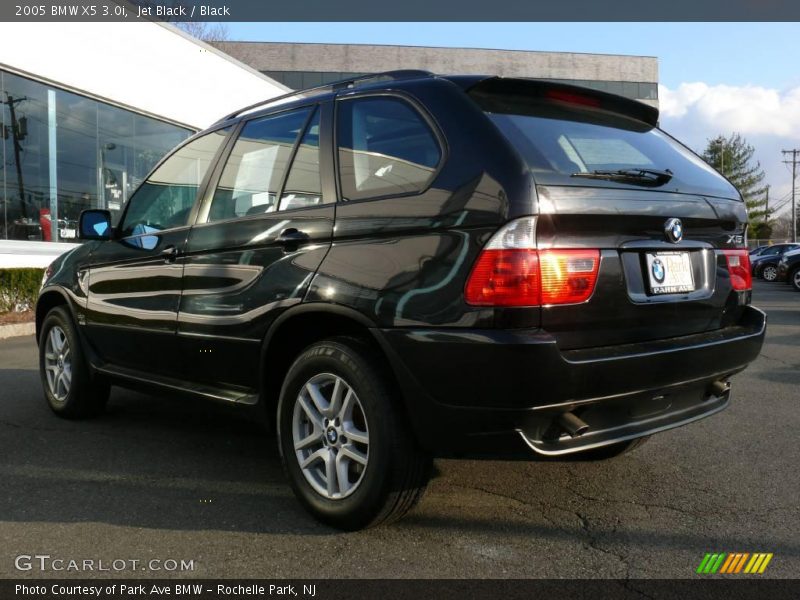 Jet Black / Black 2005 BMW X5 3.0i