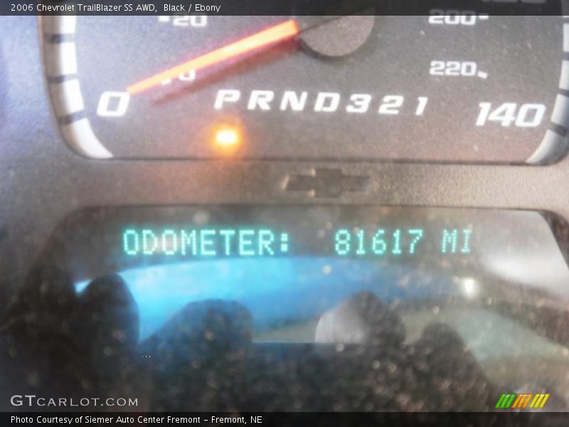 Black / Ebony 2006 Chevrolet TrailBlazer SS AWD