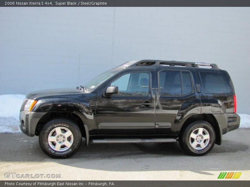 Super Black / Steel/Graphite 2006 Nissan Xterra S 4x4
