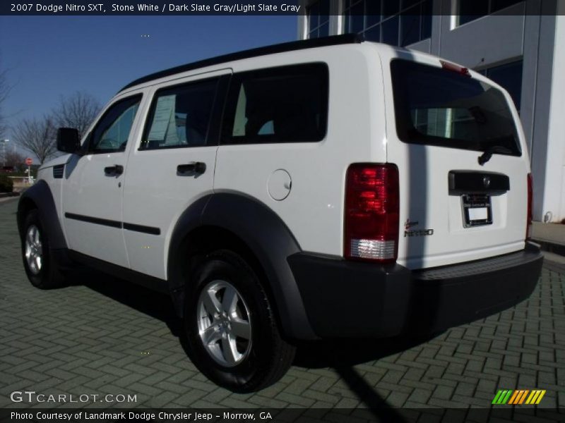 Stone White / Dark Slate Gray/Light Slate Gray 2007 Dodge Nitro SXT