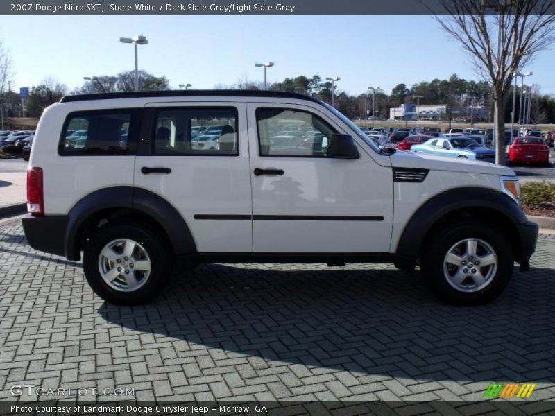Stone White / Dark Slate Gray/Light Slate Gray 2007 Dodge Nitro SXT