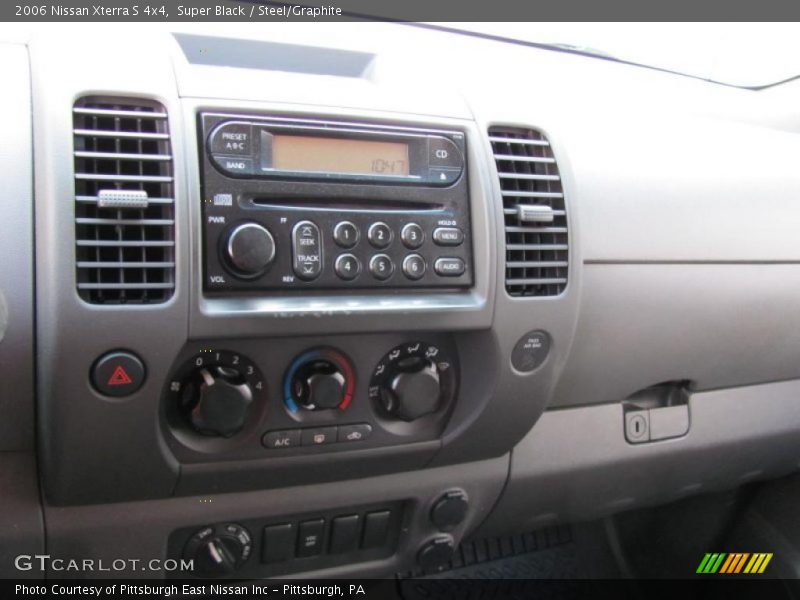 Super Black / Steel/Graphite 2006 Nissan Xterra S 4x4