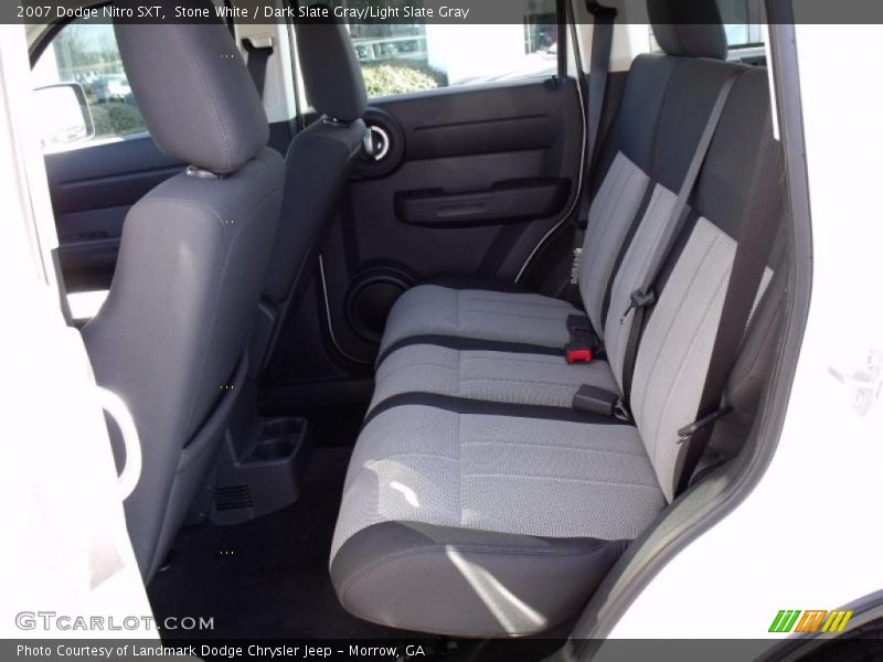 Stone White / Dark Slate Gray/Light Slate Gray 2007 Dodge Nitro SXT