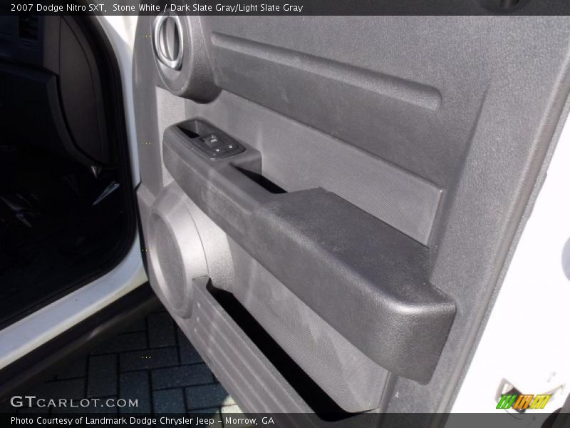 Stone White / Dark Slate Gray/Light Slate Gray 2007 Dodge Nitro SXT
