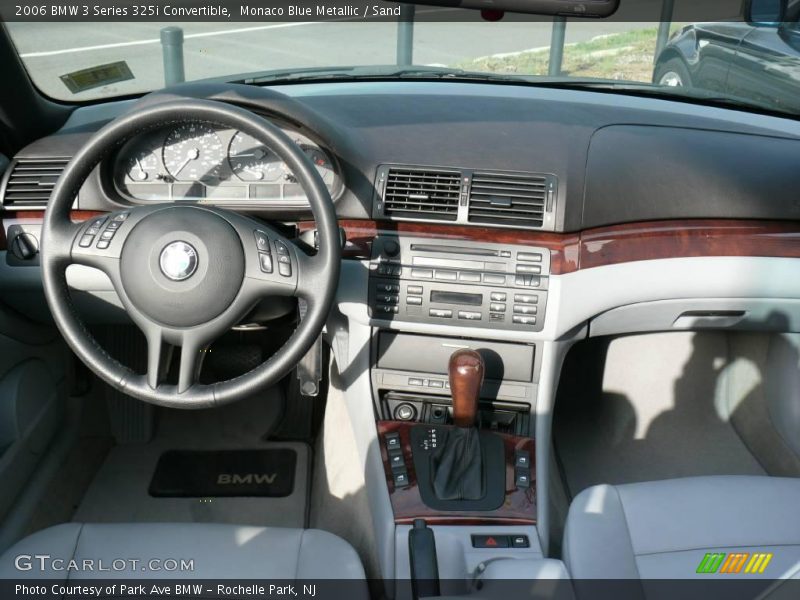 Monaco Blue Metallic / Sand 2006 BMW 3 Series 325i Convertible