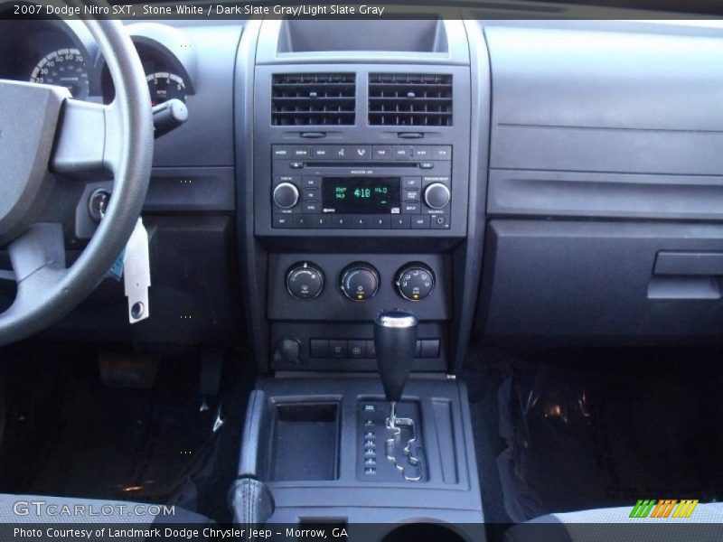 Stone White / Dark Slate Gray/Light Slate Gray 2007 Dodge Nitro SXT