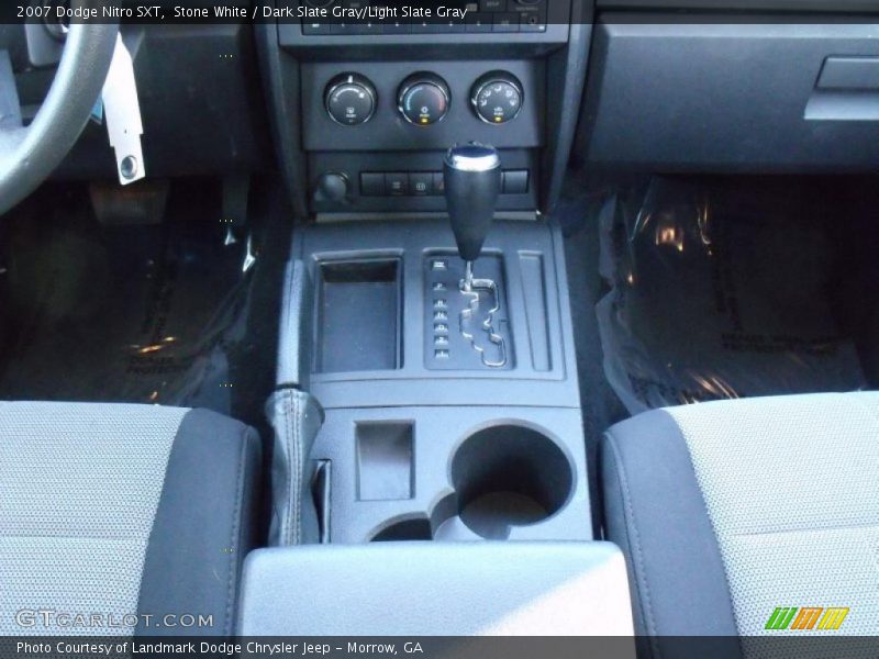 Stone White / Dark Slate Gray/Light Slate Gray 2007 Dodge Nitro SXT