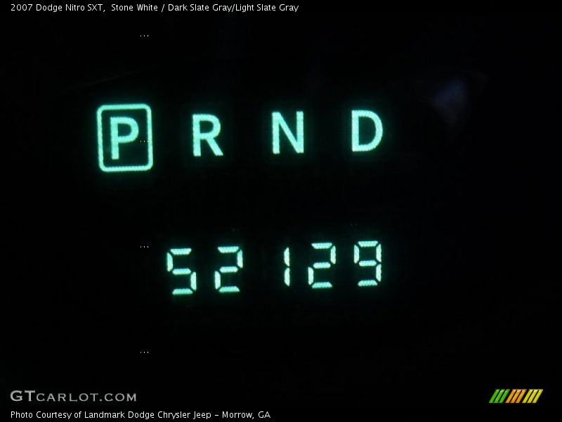 Stone White / Dark Slate Gray/Light Slate Gray 2007 Dodge Nitro SXT