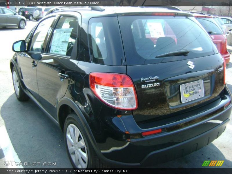 Black Pearl Metallic / Black 2010 Suzuki SX4 Crossover