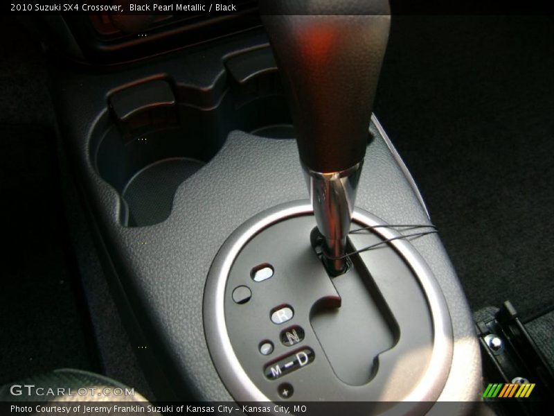 Black Pearl Metallic / Black 2010 Suzuki SX4 Crossover