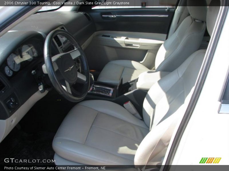 Cool Vanilla / Dark Slate Gray/Light Graystone 2006 Chrysler 300 Touring