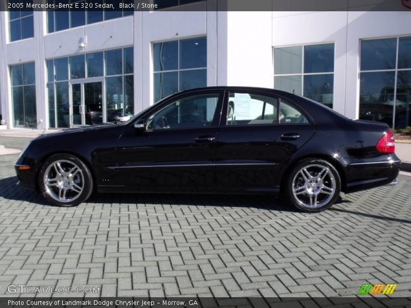 Black / Stone 2005 Mercedes-Benz E 320 Sedan