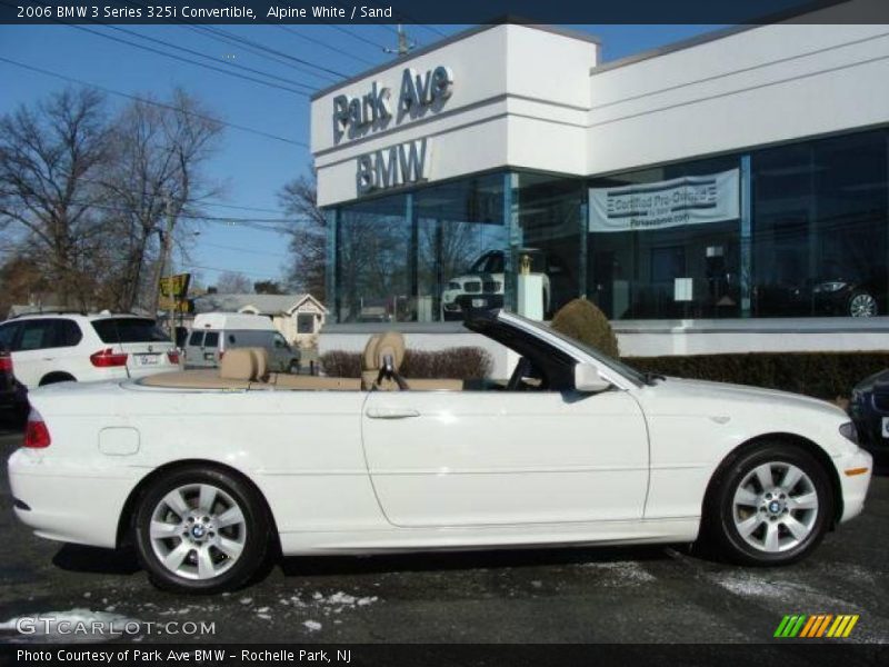 Alpine White / Sand 2006 BMW 3 Series 325i Convertible