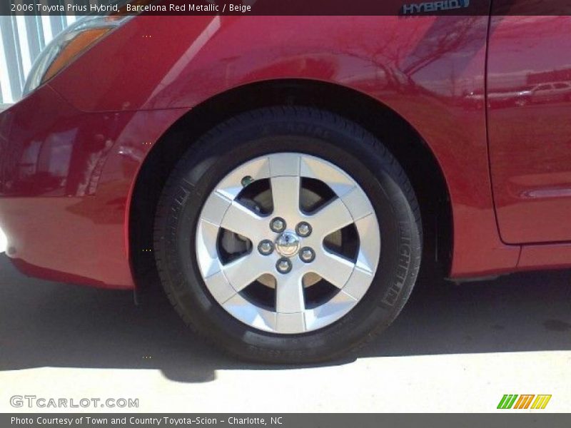 Barcelona Red Metallic / Beige 2006 Toyota Prius Hybrid