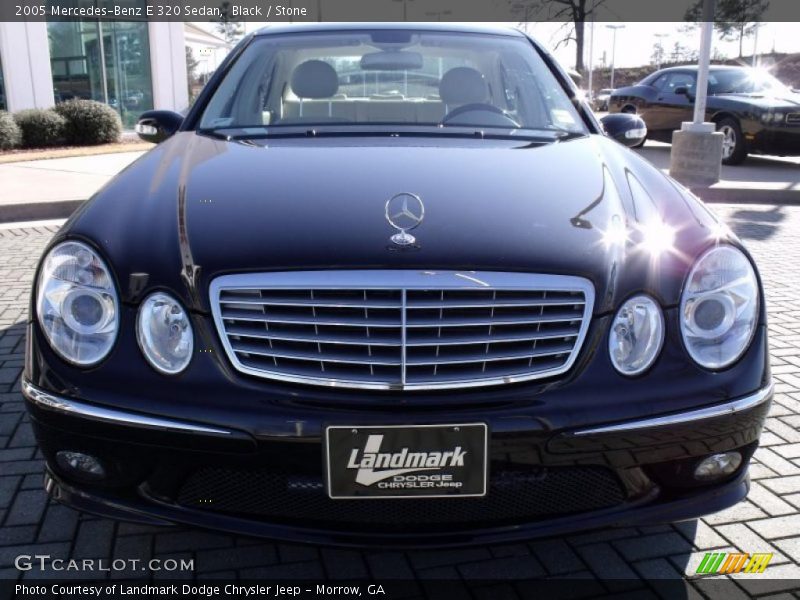 Black / Stone 2005 Mercedes-Benz E 320 Sedan