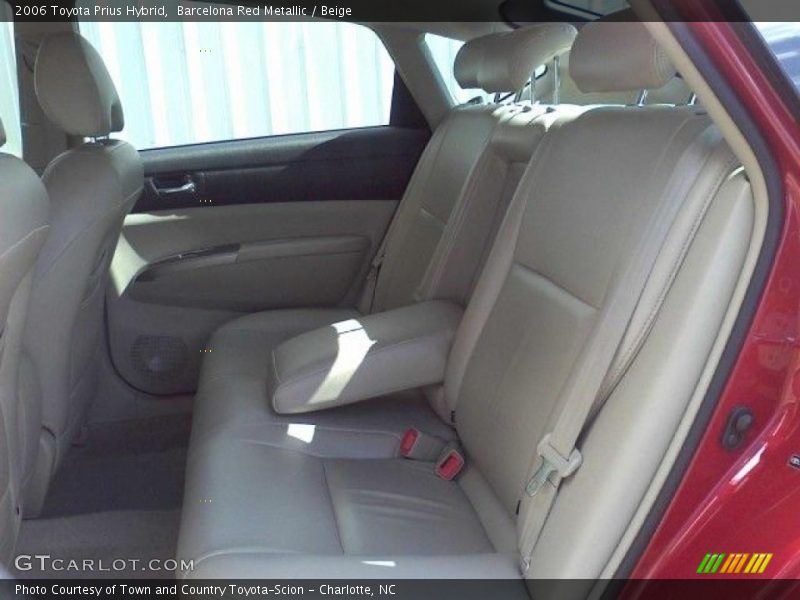 Barcelona Red Metallic / Beige 2006 Toyota Prius Hybrid