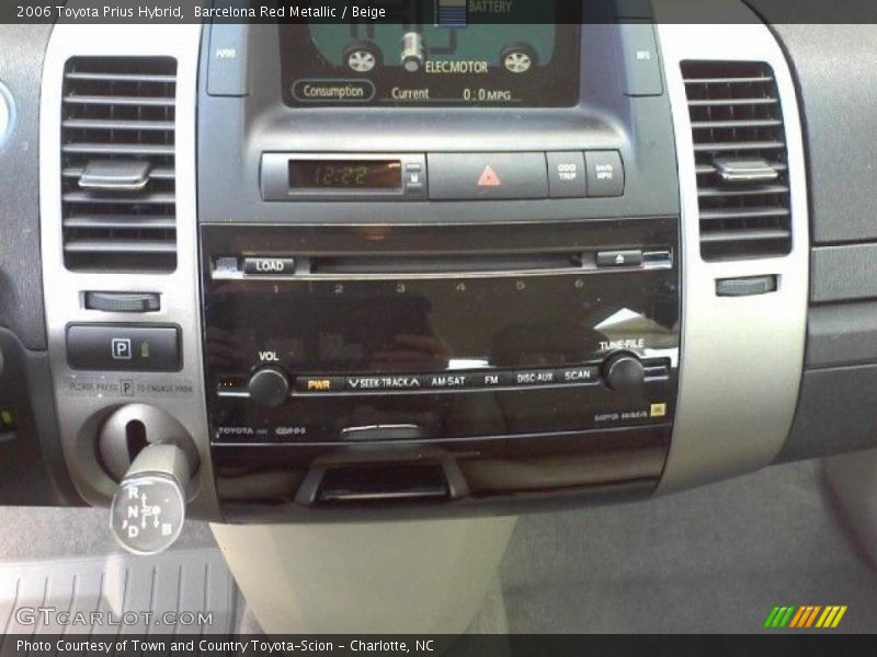 Barcelona Red Metallic / Beige 2006 Toyota Prius Hybrid