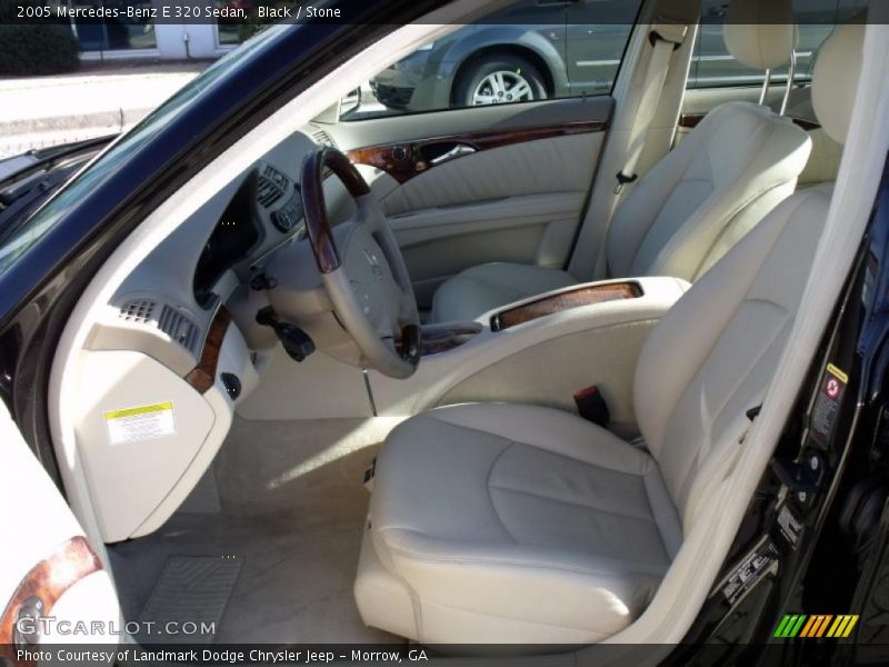 Black / Stone 2005 Mercedes-Benz E 320 Sedan