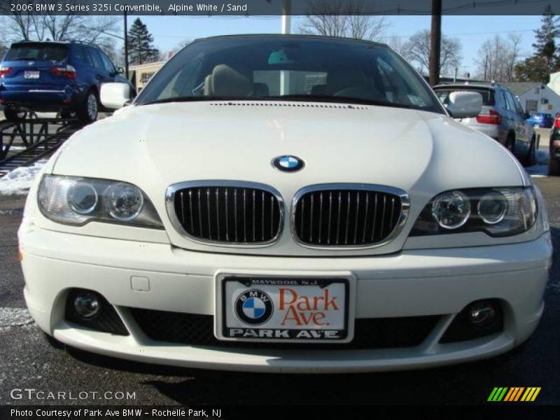 Alpine White / Sand 2006 BMW 3 Series 325i Convertible