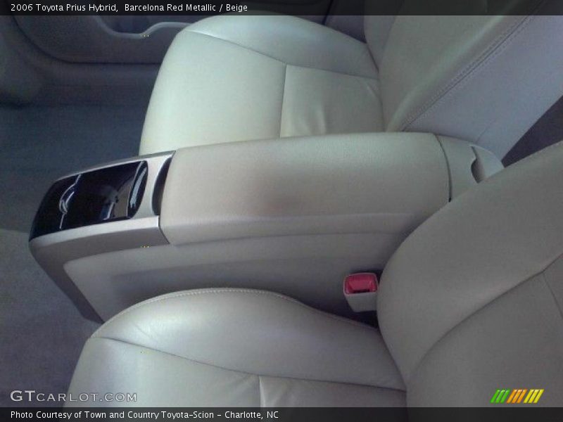 Barcelona Red Metallic / Beige 2006 Toyota Prius Hybrid