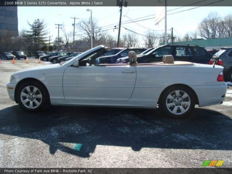 Alpine White / Sand 2006 BMW 3 Series 325i Convertible
