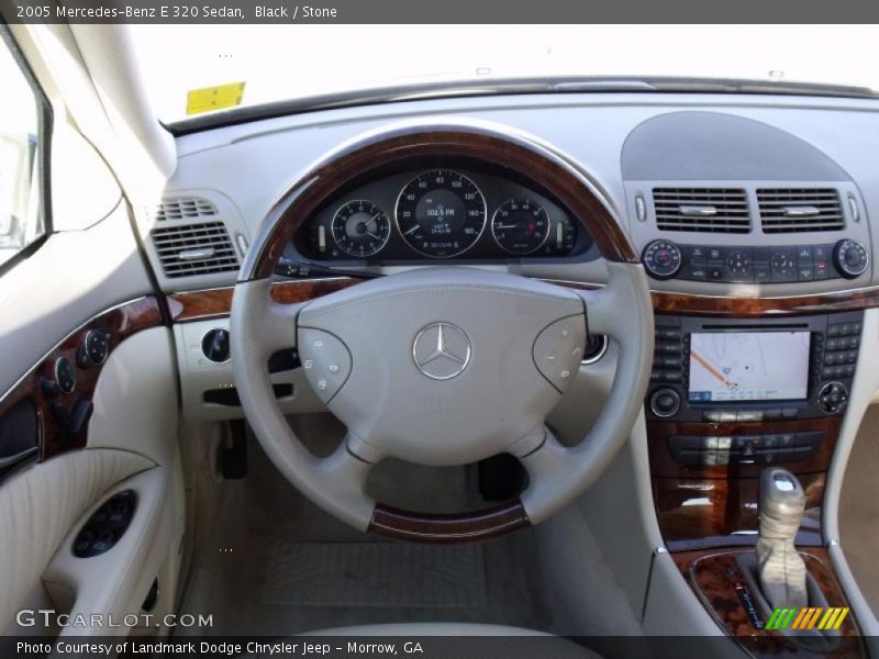 Black / Stone 2005 Mercedes-Benz E 320 Sedan