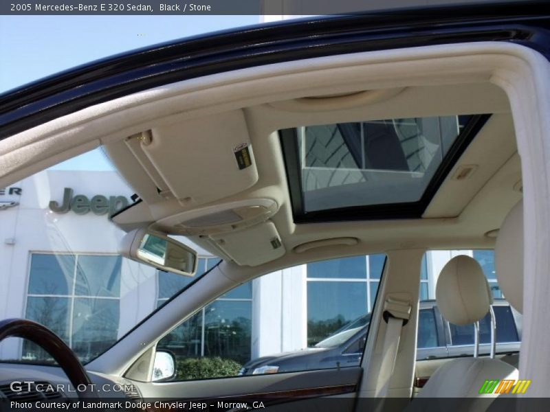 Black / Stone 2005 Mercedes-Benz E 320 Sedan