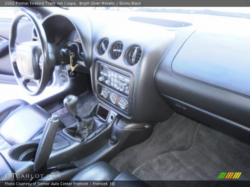 Bright Silver Metallic / Ebony Black 2002 Pontiac Firebird Trans Am Coupe