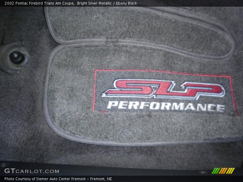 Bright Silver Metallic / Ebony Black 2002 Pontiac Firebird Trans Am Coupe