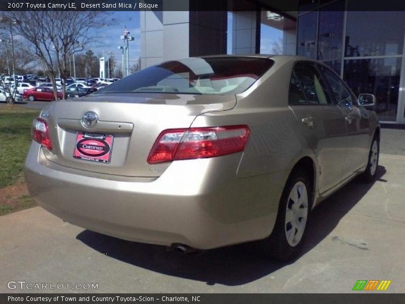 Desert Sand Mica / Bisque 2007 Toyota Camry LE