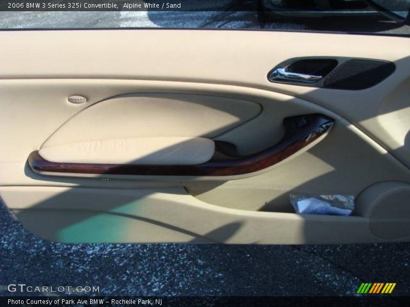 Alpine White / Sand 2006 BMW 3 Series 325i Convertible