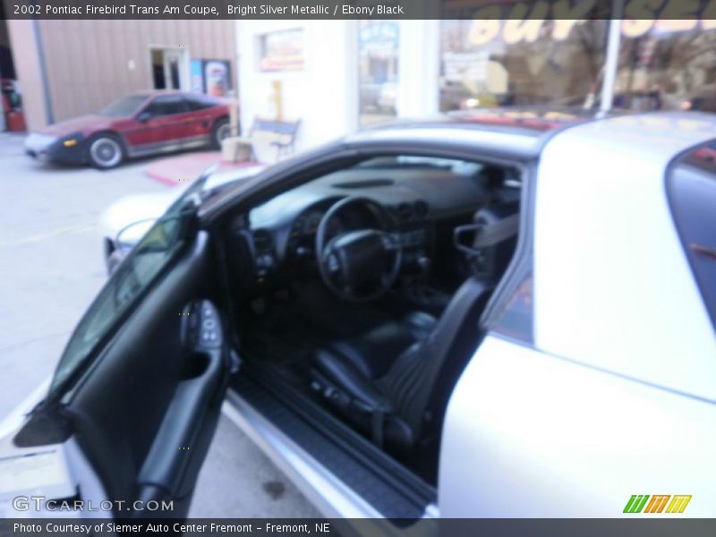 Bright Silver Metallic / Ebony Black 2002 Pontiac Firebird Trans Am Coupe