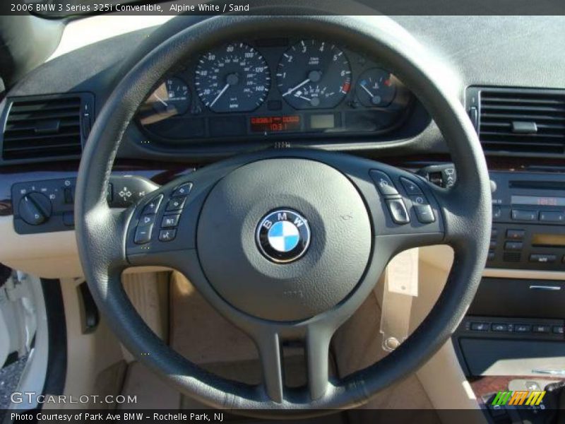 Alpine White / Sand 2006 BMW 3 Series 325i Convertible