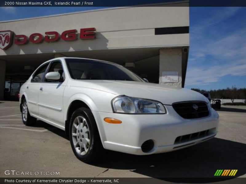 Icelandic Pearl / Frost 2000 Nissan Maxima GXE